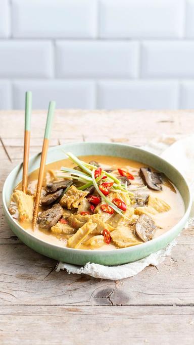 Thai Green Curry with rice